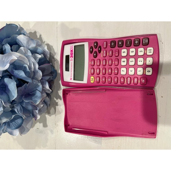 Texas‎ Instruments TI-30XIIS Scientific Calculator Pink School Office - Picture 1 of 5